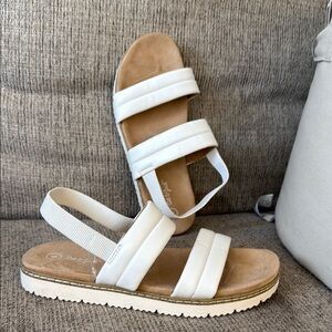 White Sandals